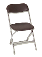 Brown Metallic Chair