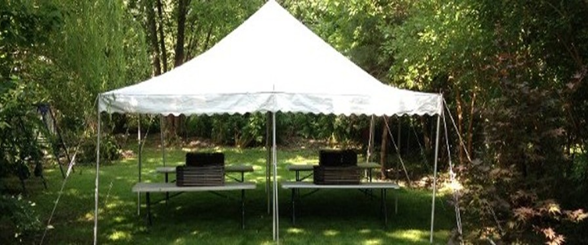 Pole Tents with Tables